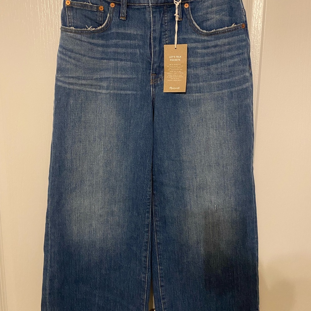 Madewell Wide Leg Crop Petite 28